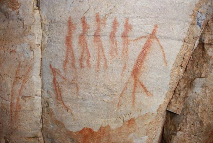 San Rock Art Paintings Near Rhodes Information WhereToStay co za